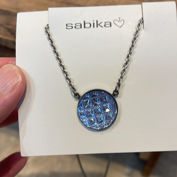 Sabika Iconic Denim Medalion Set - Picture 5 of 12